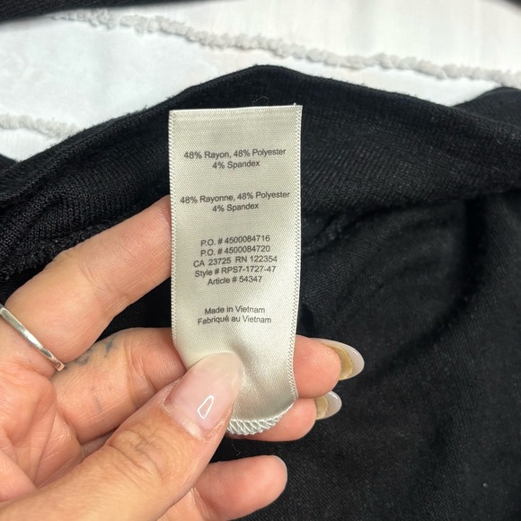 Wilfred Classic Black Long Sleeve Top - Picture 4 of 6